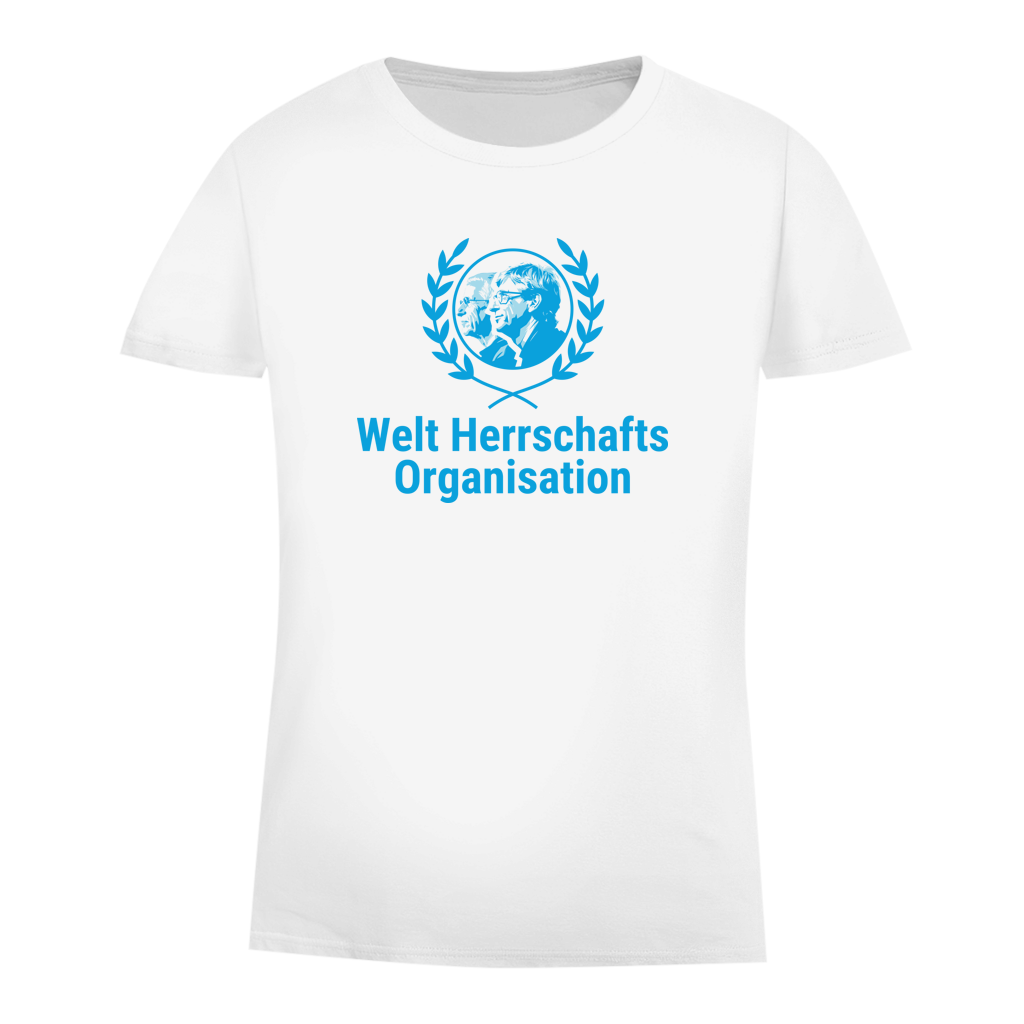 Damen Premium Bio T-Shirt Welt Herrschafts Organisation