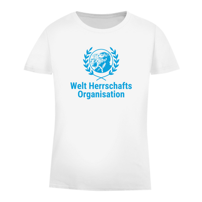 Damen Premium Bio T-Shirt Welt Herrschafts Organisation