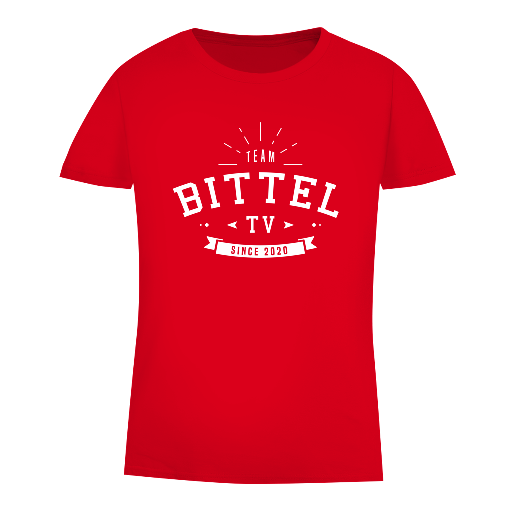 Damen Premium Bio T-Shirt Team Bittel TV