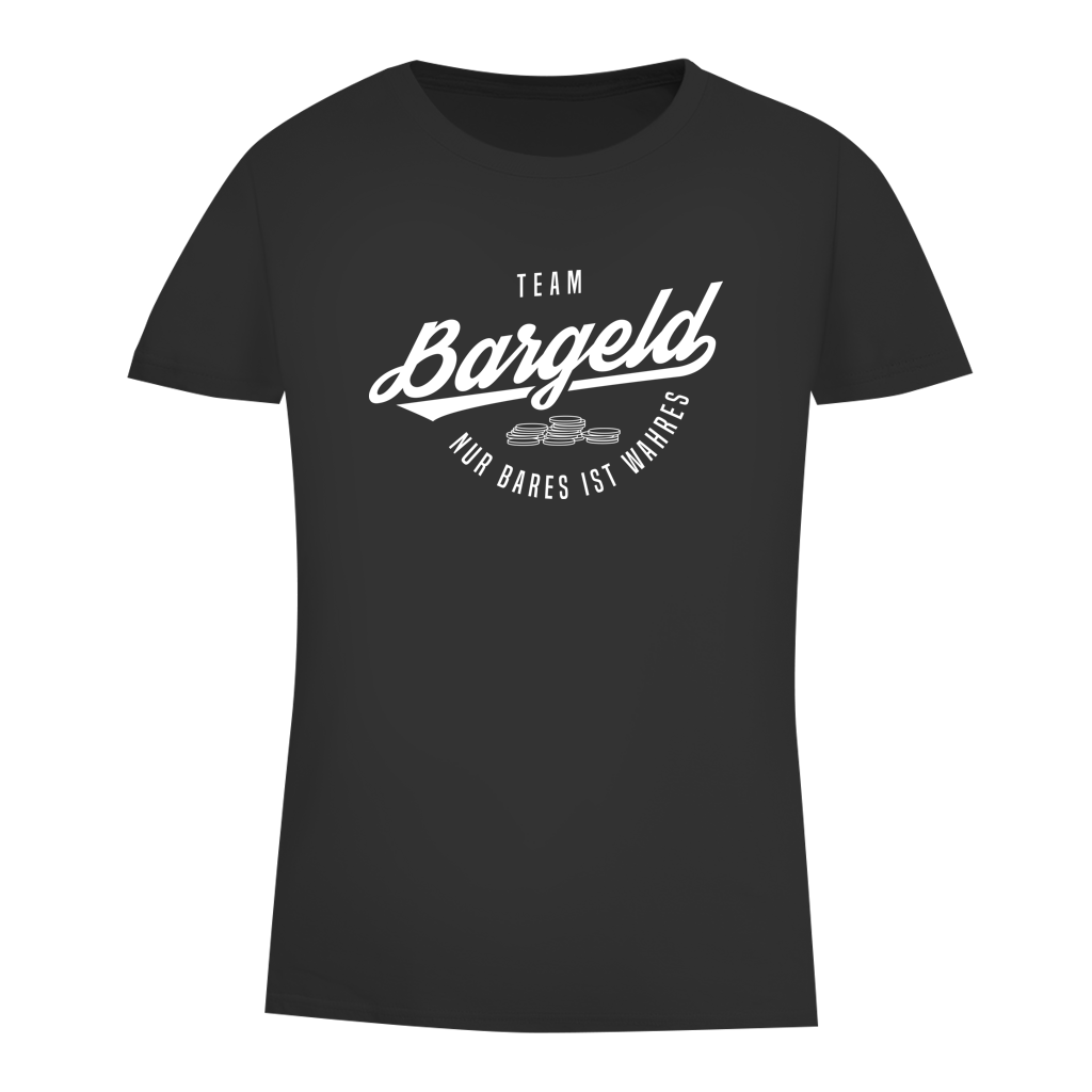 Damen Premium Bio T-Shirt Team Bargeld