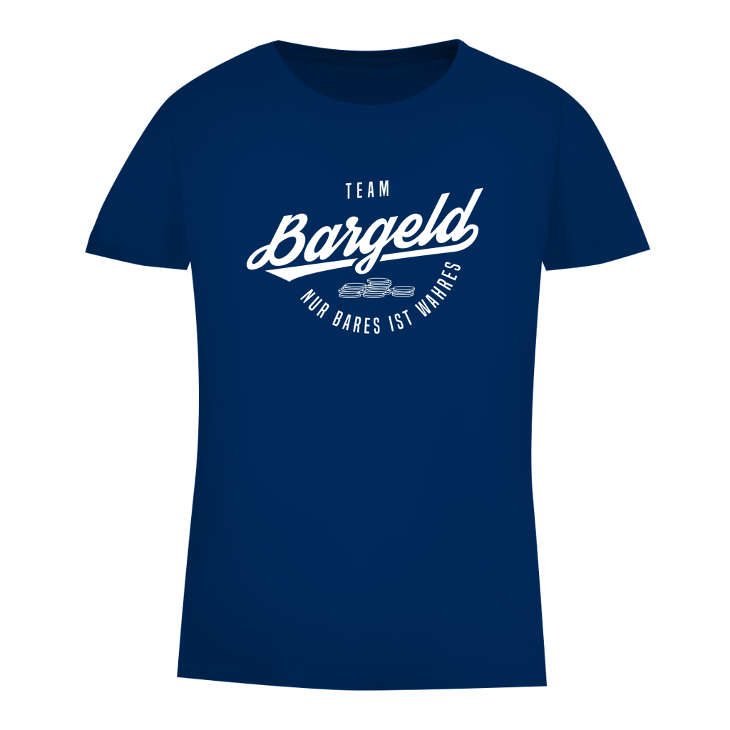Damen Premium Bio T-Shirt Team Bargeld