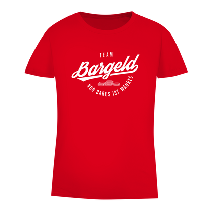 Damen Premium Bio T-Shirt Team Bargeld