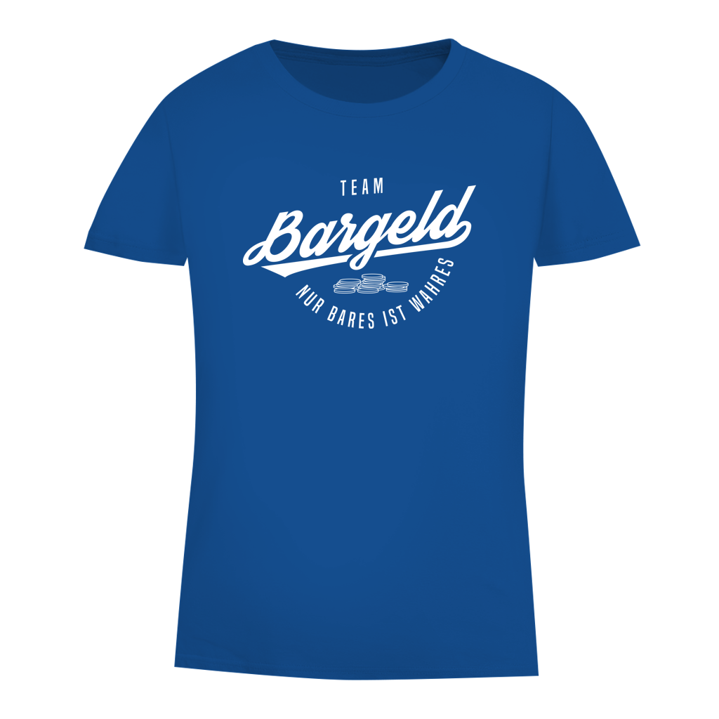 Damen Premium Bio T-Shirt Team Bargeld