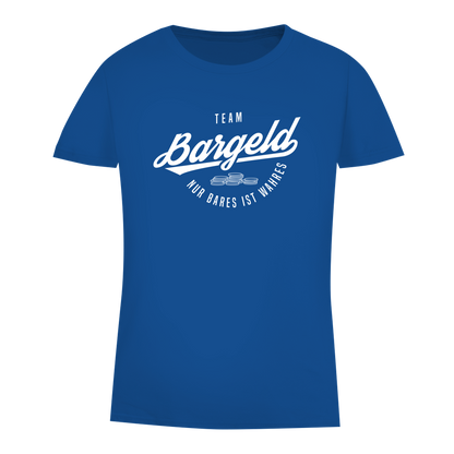 Damen Premium Bio T-Shirt Team Bargeld