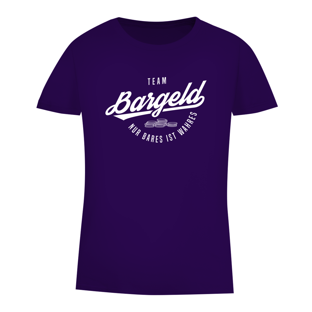 Damen Premium Bio T-Shirt Team Bargeld