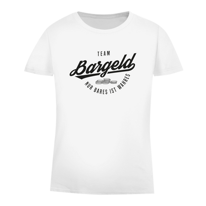 Damen Premium Bio T-Shirt Team Bargeld