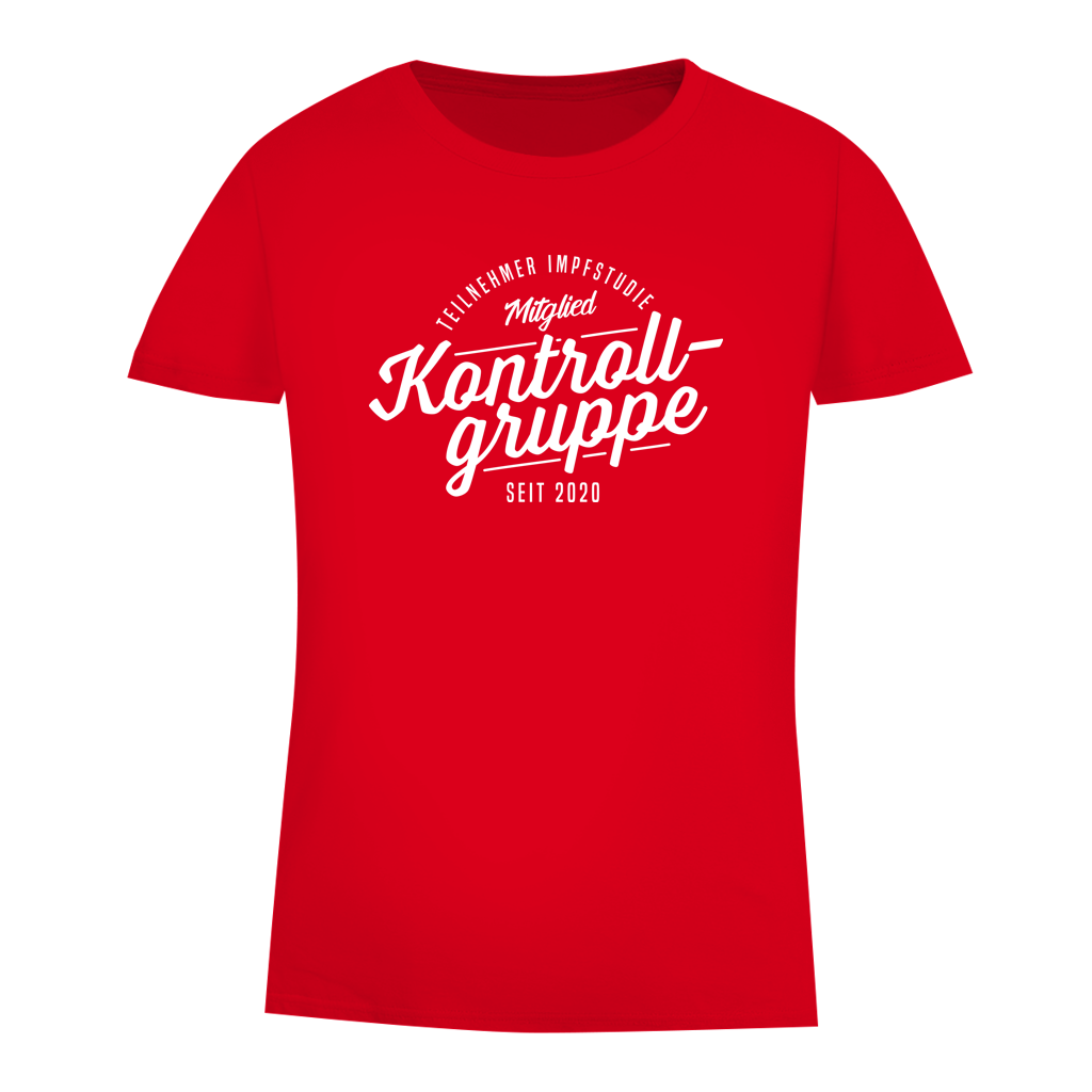 Damen Premium Bio T-Shirt Kontrollgruppe seit 2020
