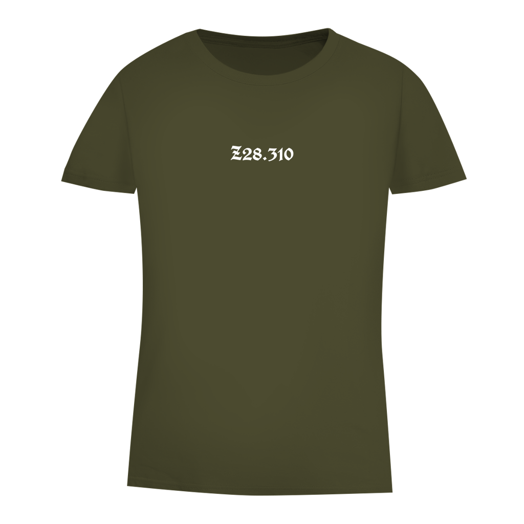 Damen Premium Bio T-Shirt Z28.310: ICD-10 Code für Ungeimpfte