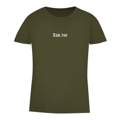 Damen Premium Bio T-Shirt Z28.310: ICD-10 Code für Ungeimpfte