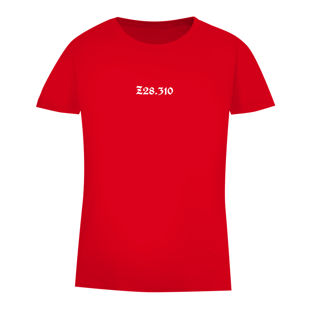 Damen Premium Bio T-Shirt Z28.310: ICD-10 Code für Ungeimpfte
