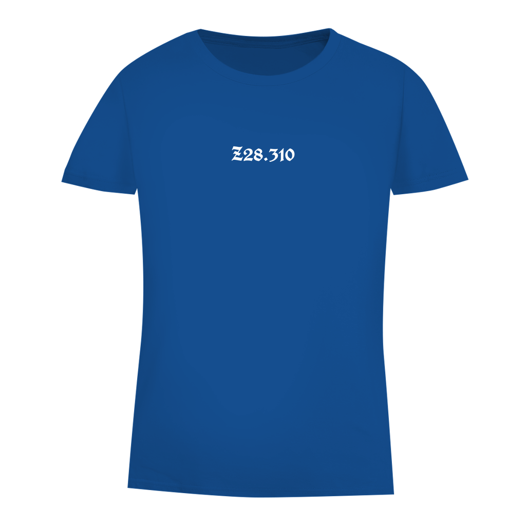Damen Premium Bio T-Shirt Z28.310: ICD-10 Code für Ungeimpfte