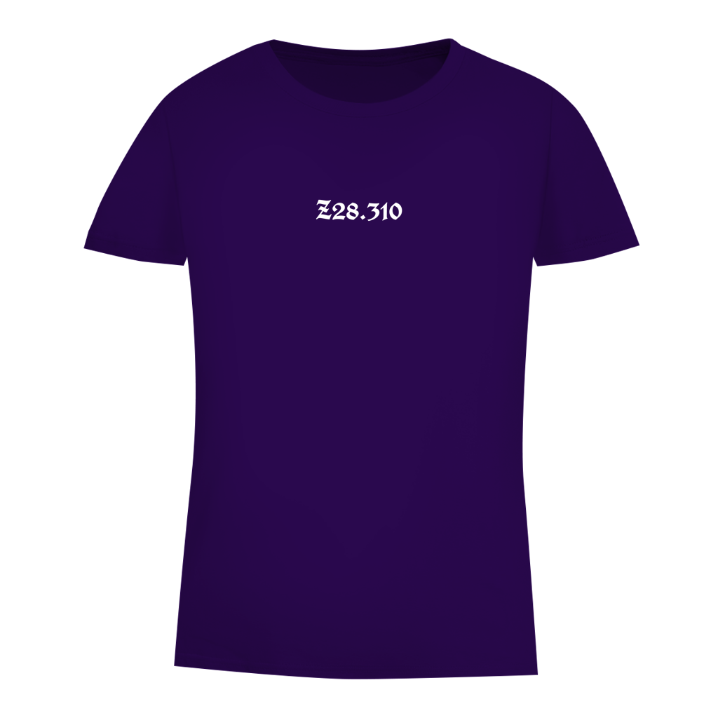 Damen Premium Bio T-Shirt Z28.310: ICD-10 Code für Ungeimpfte
