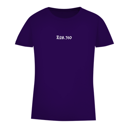 Damen Premium Bio T-Shirt Z28.310: ICD-10 Code für Ungeimpfte