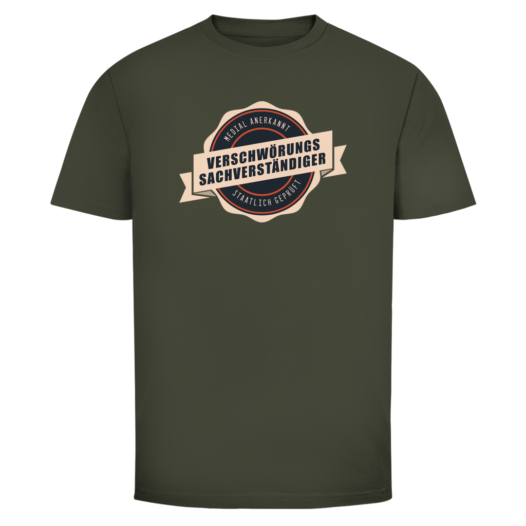 Herren T-Shirt verschwörungssachverständiger