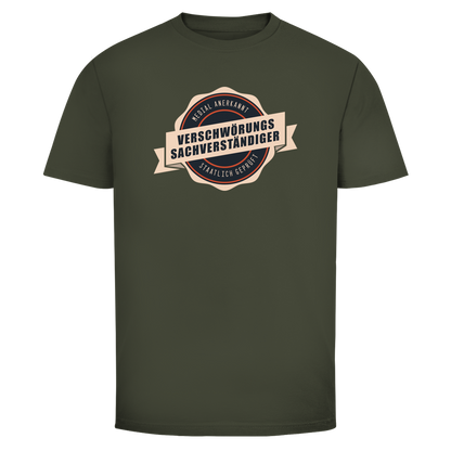 Herren T-Shirt verschwörungssachverständiger