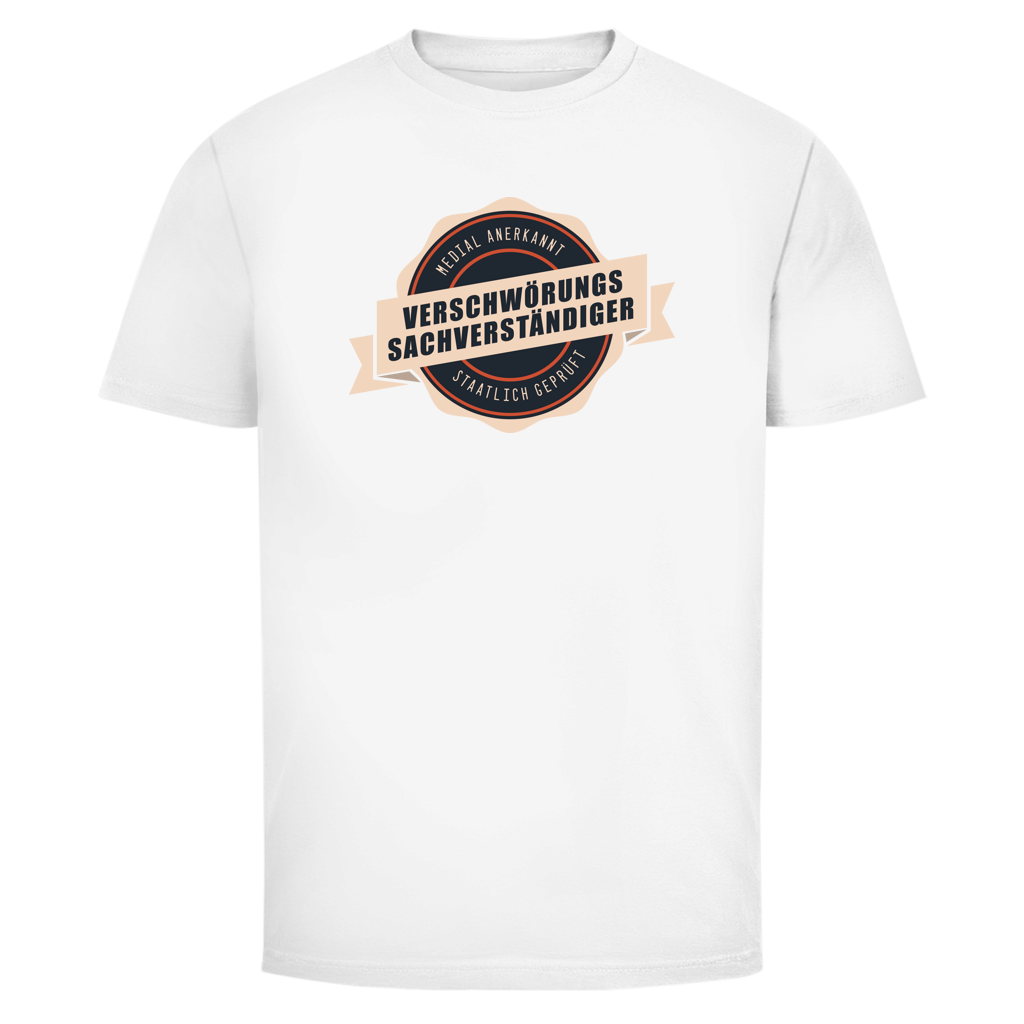 Herren T-Shirt verschwörungssachverständiger