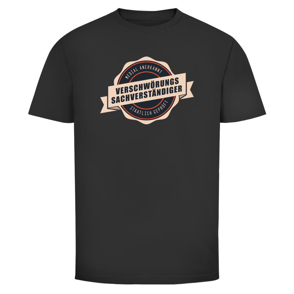 Herren T-Shirt verschwörungssachverständiger