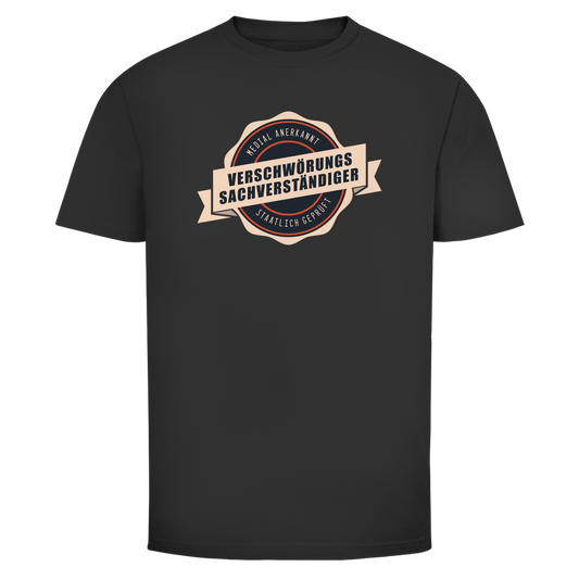 Herren T-Shirt verschwörungssachverständiger