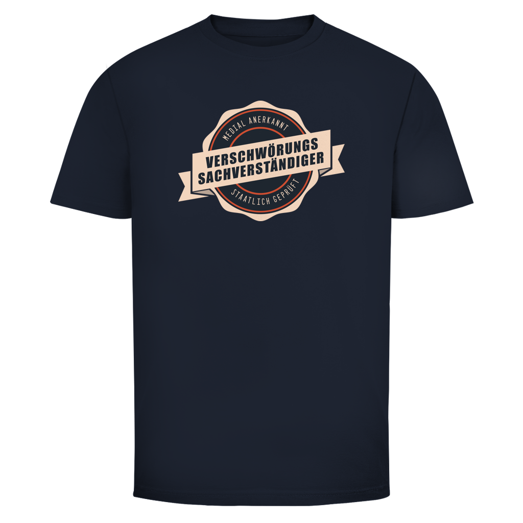 Herren T-Shirt verschwörungssachverständiger