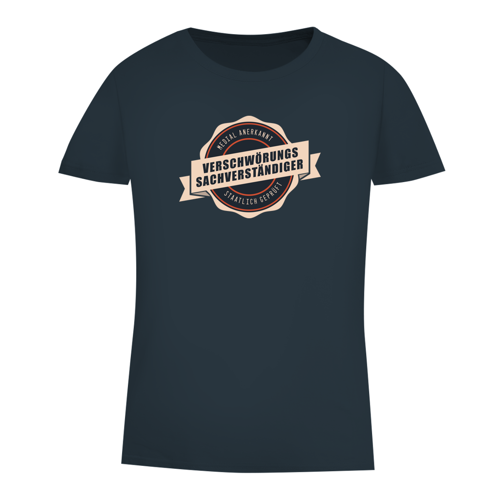 Damen Premium Bio T-Shirt verschwörungssachverständiger