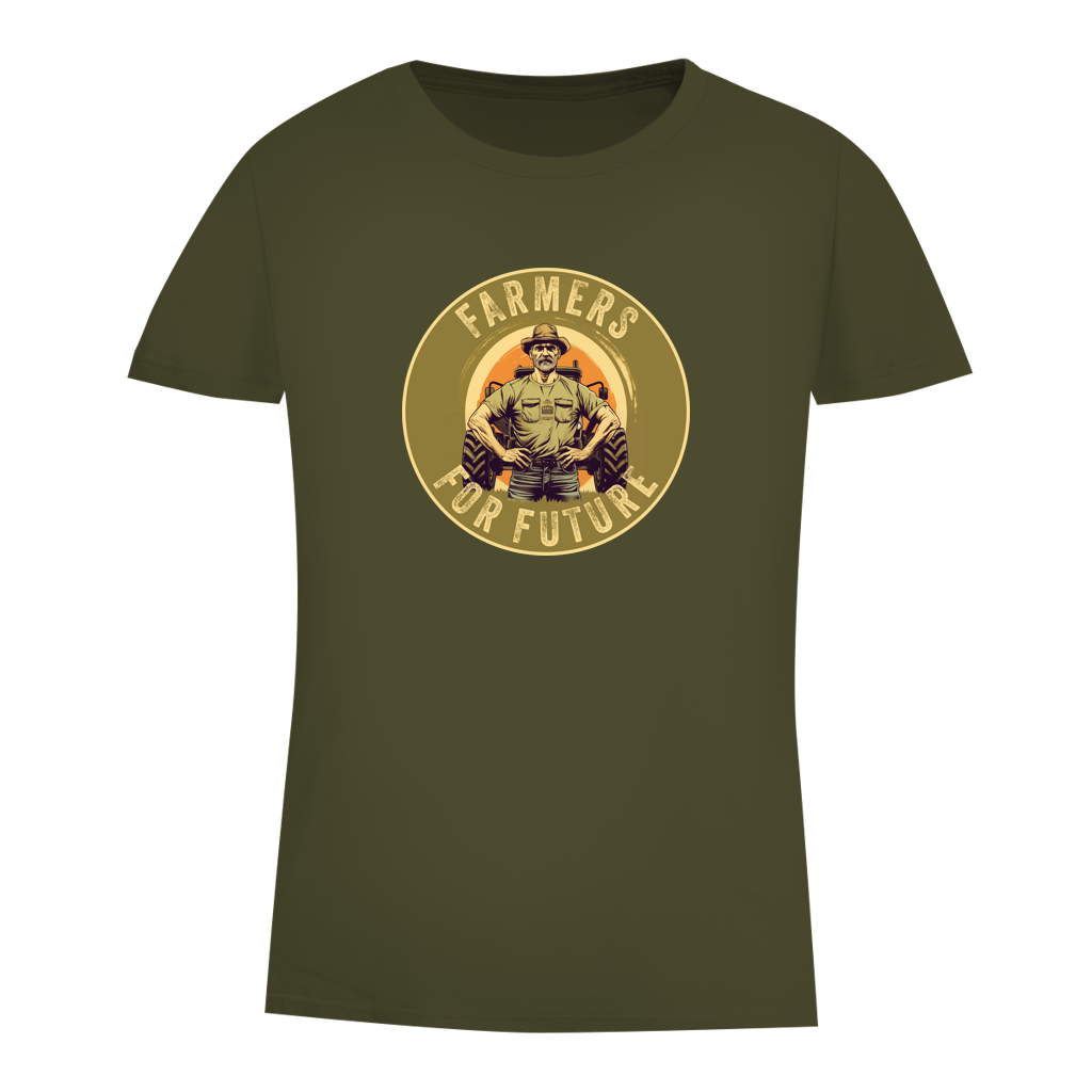 Damen Premium Bio T-Shirt Farmers For Future