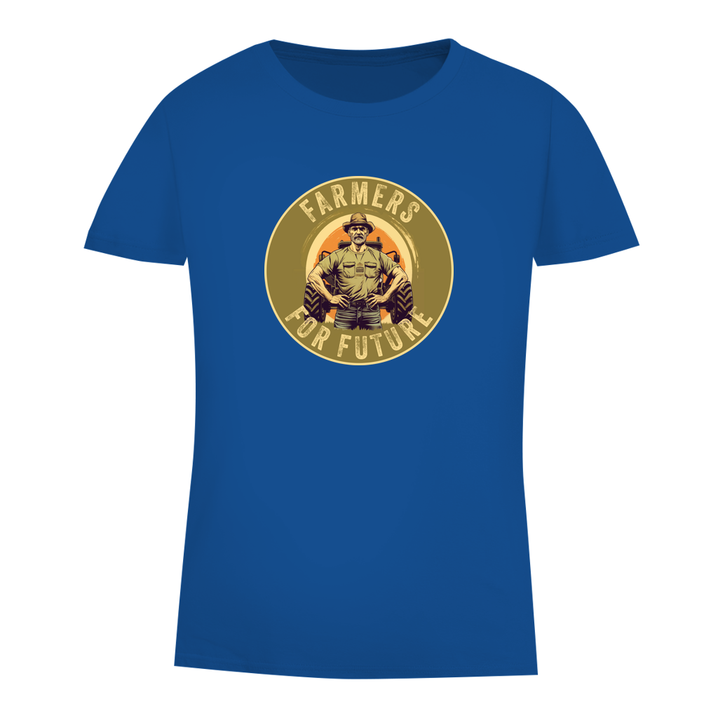 Damen Premium Bio T-Shirt Farmers For Future