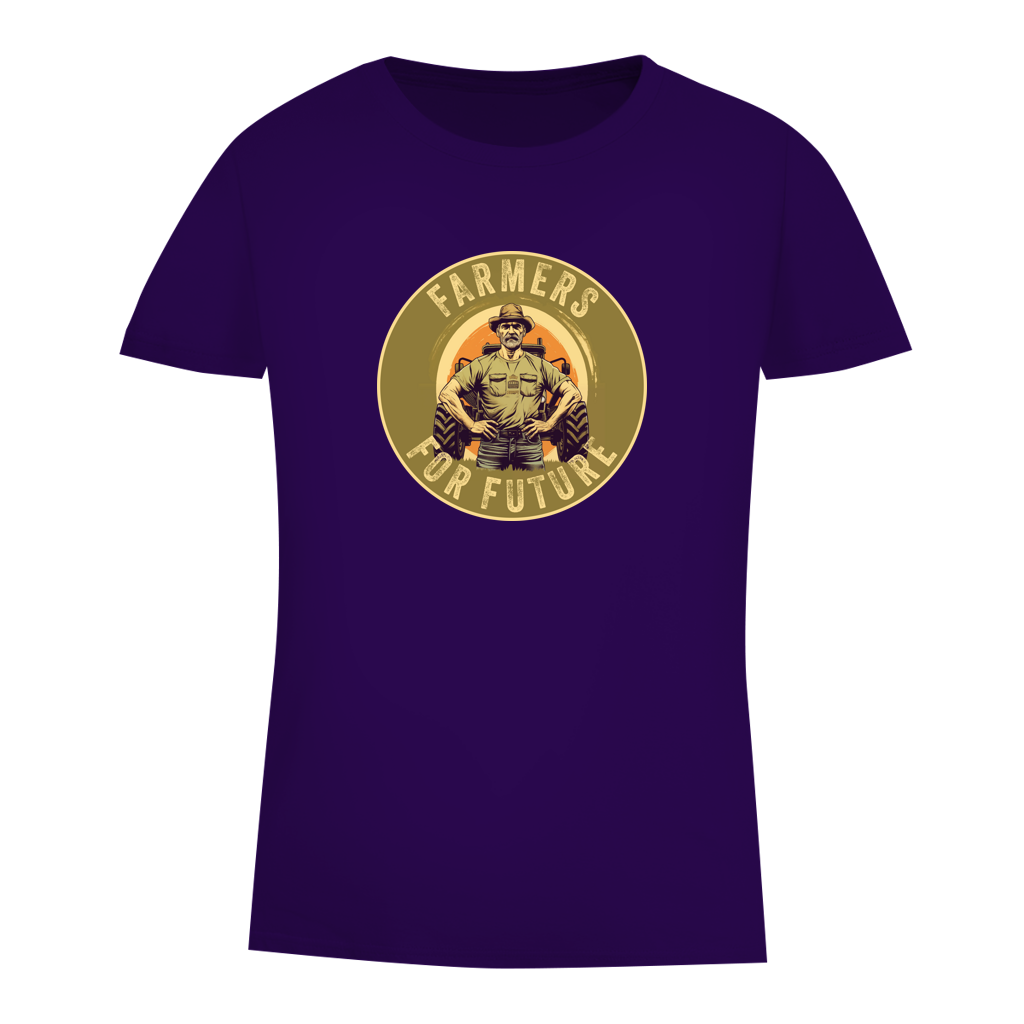 Damen Premium Bio T-Shirt Farmers For Future