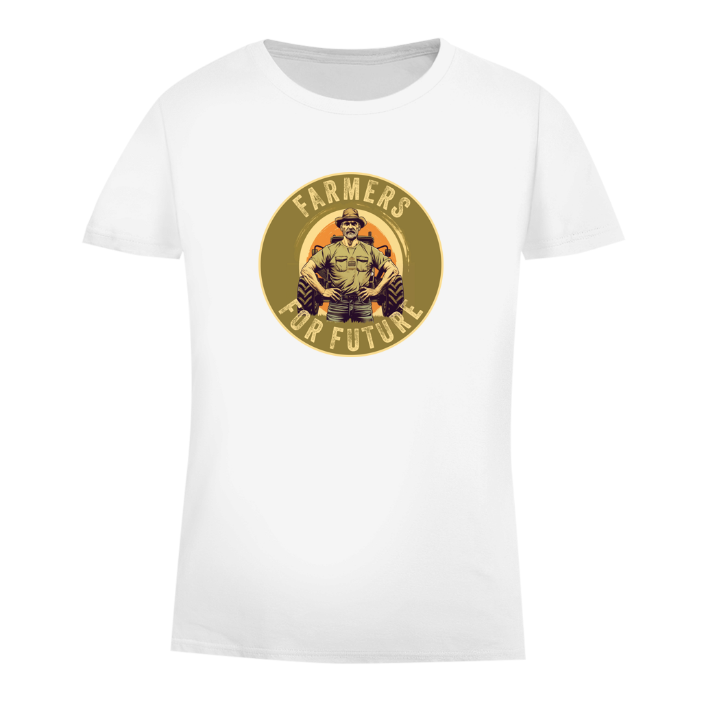 Damen Premium Bio T-Shirt Farmers For Future