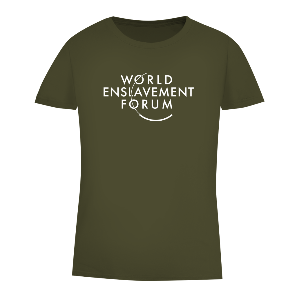 Damen Premium Bio T-Shirt World Enslavement Forum