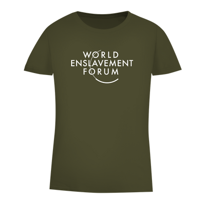 Damen Premium Bio T-Shirt World Enslavement Forum