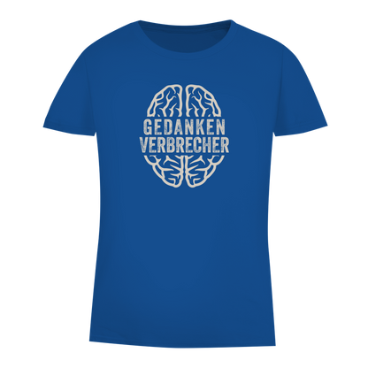 Damen Premium Bio T-Shirt Gedankenverbrecher