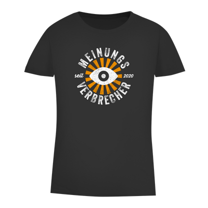 Damen Premium Bio T-Shirt Meinungsverbrecher seit 2020
