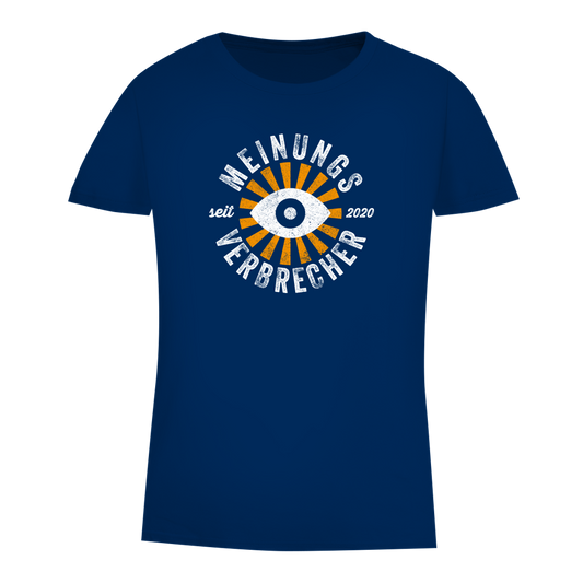Damen Premium Bio T-Shirt Meinungsverbrecher seit 2020