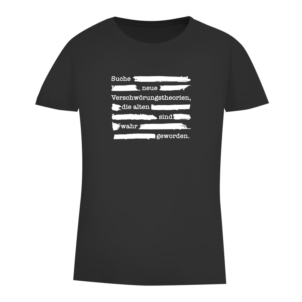 Damen Premium Bio T-Shirt Suche neue Verschwörungstheorien