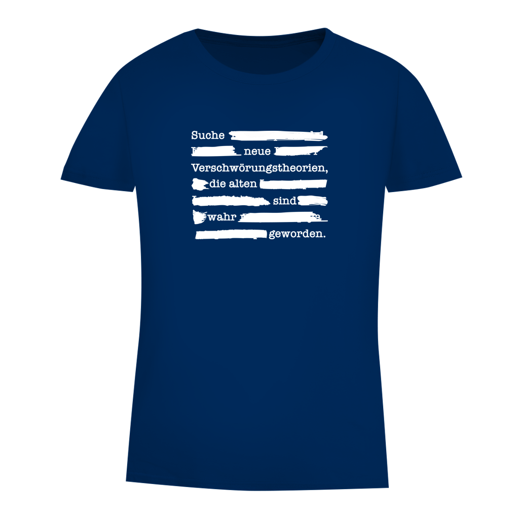 Damen Premium Bio T-Shirt Suche neue Verschwörungstheorien