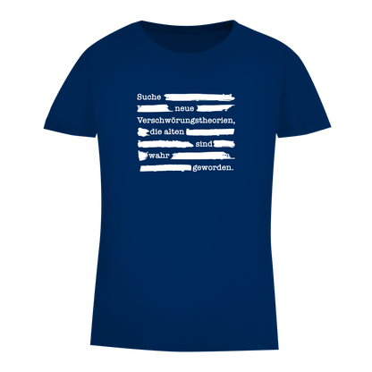 Damen Premium Bio T-Shirt Suche neue Verschwörungstheorien