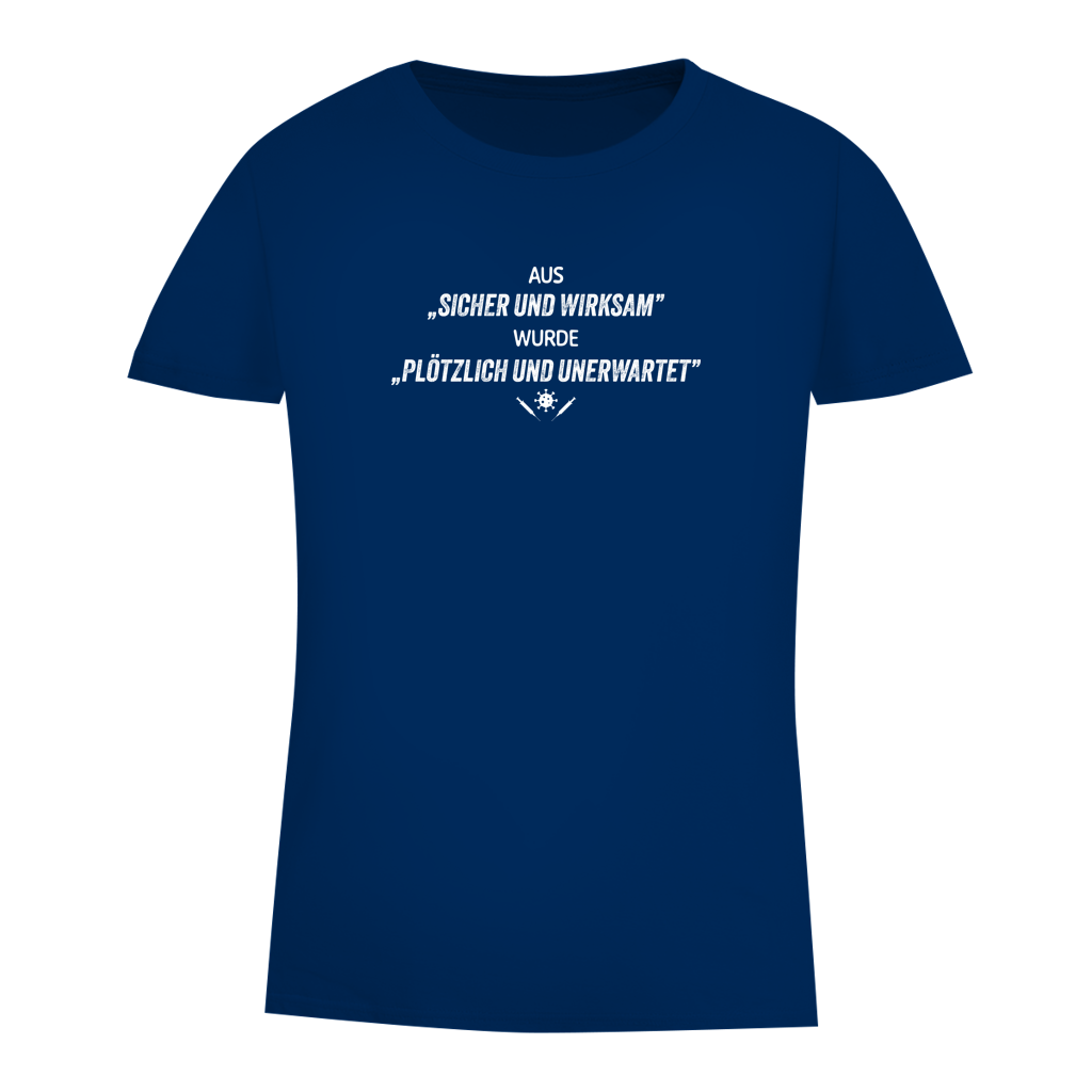 Damen Premium Bio T-Shirt Plötzlich und unerwartet
