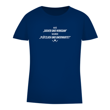 Damen Premium Bio T-Shirt Plötzlich und unerwartet