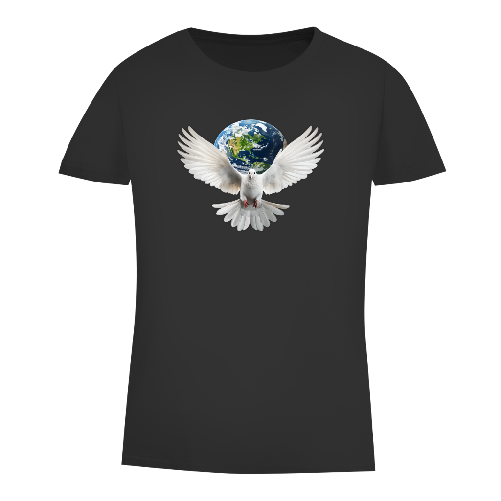 Damen Premium Bio T-Shirt Weltfrieden