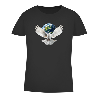 Damen Premium Bio T-Shirt Weltfrieden