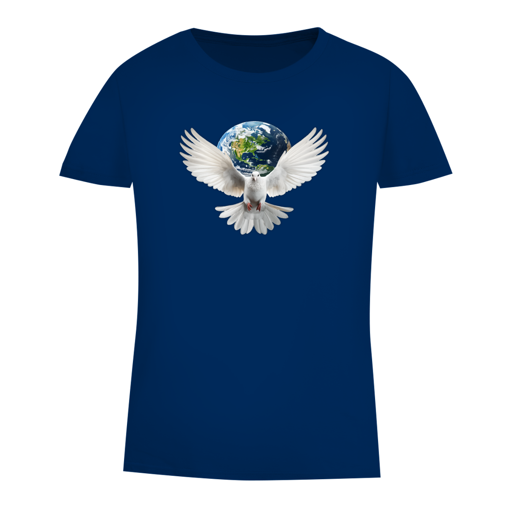 Damen Premium Bio T-Shirt Weltfrieden