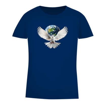 Damen Premium Bio T-Shirt Weltfrieden