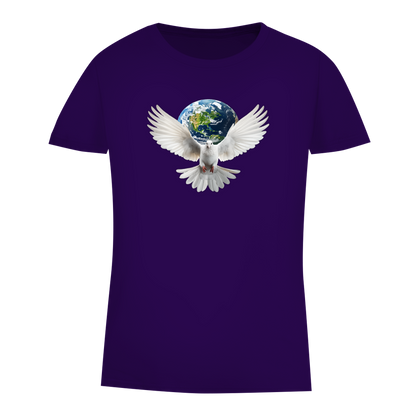 Damen Premium Bio T-Shirt Weltfrieden