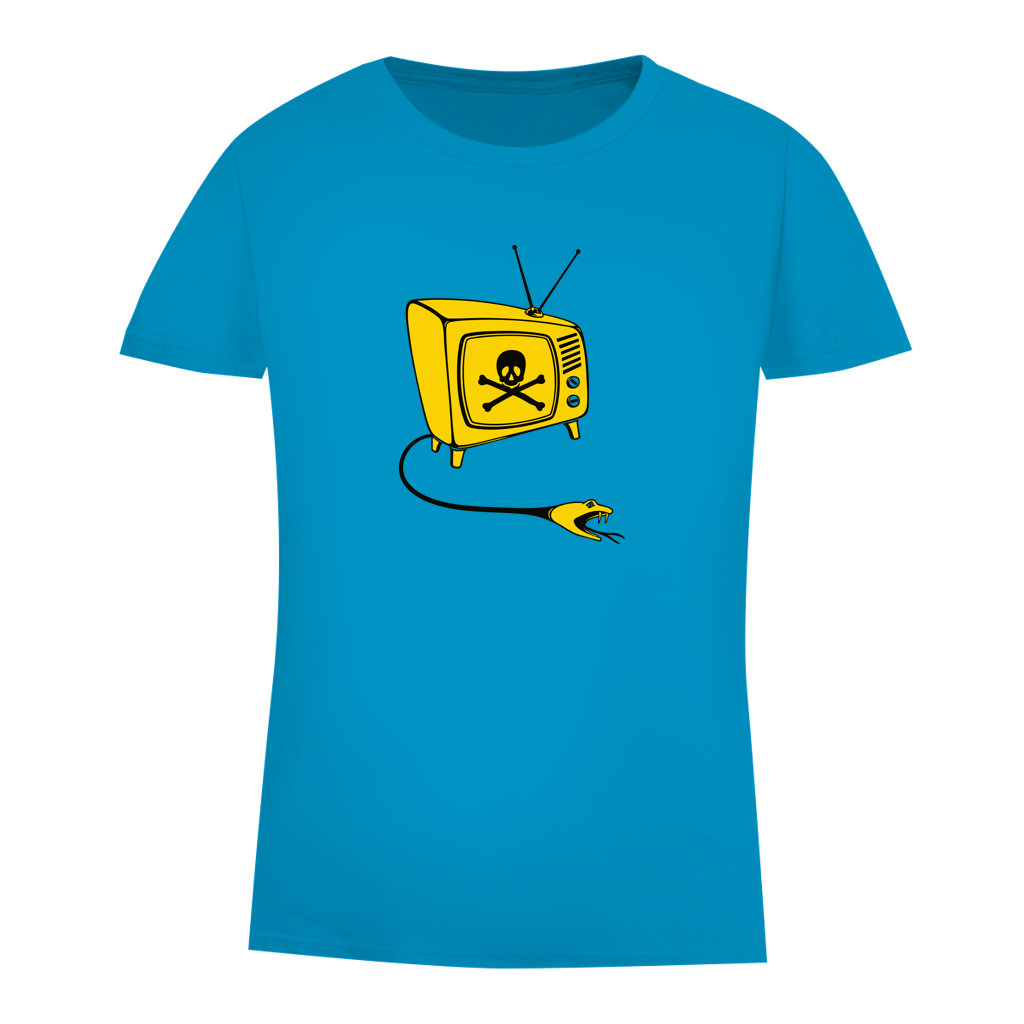 Damen Premium Bio T-Shirt Tell-Lie-Vision