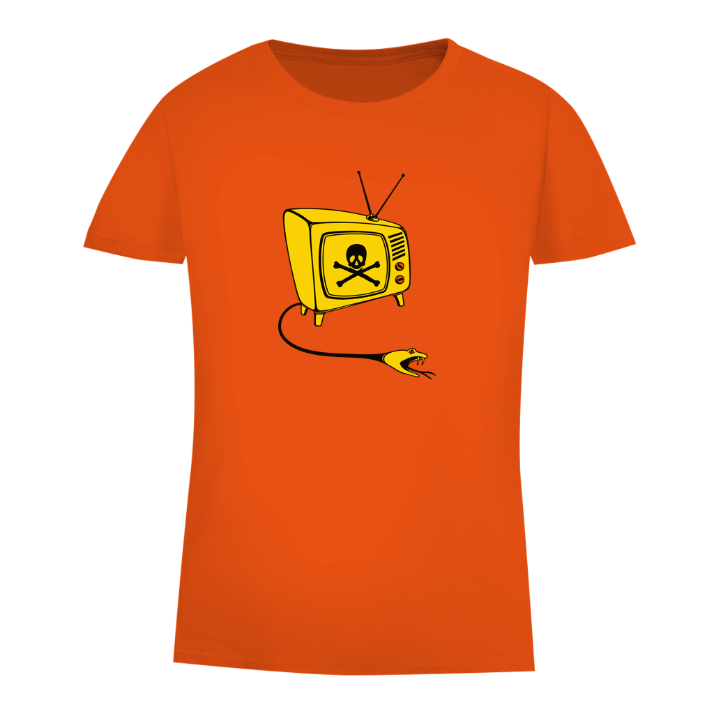 Damen Premium Bio T-Shirt Tell-Lie-Vision