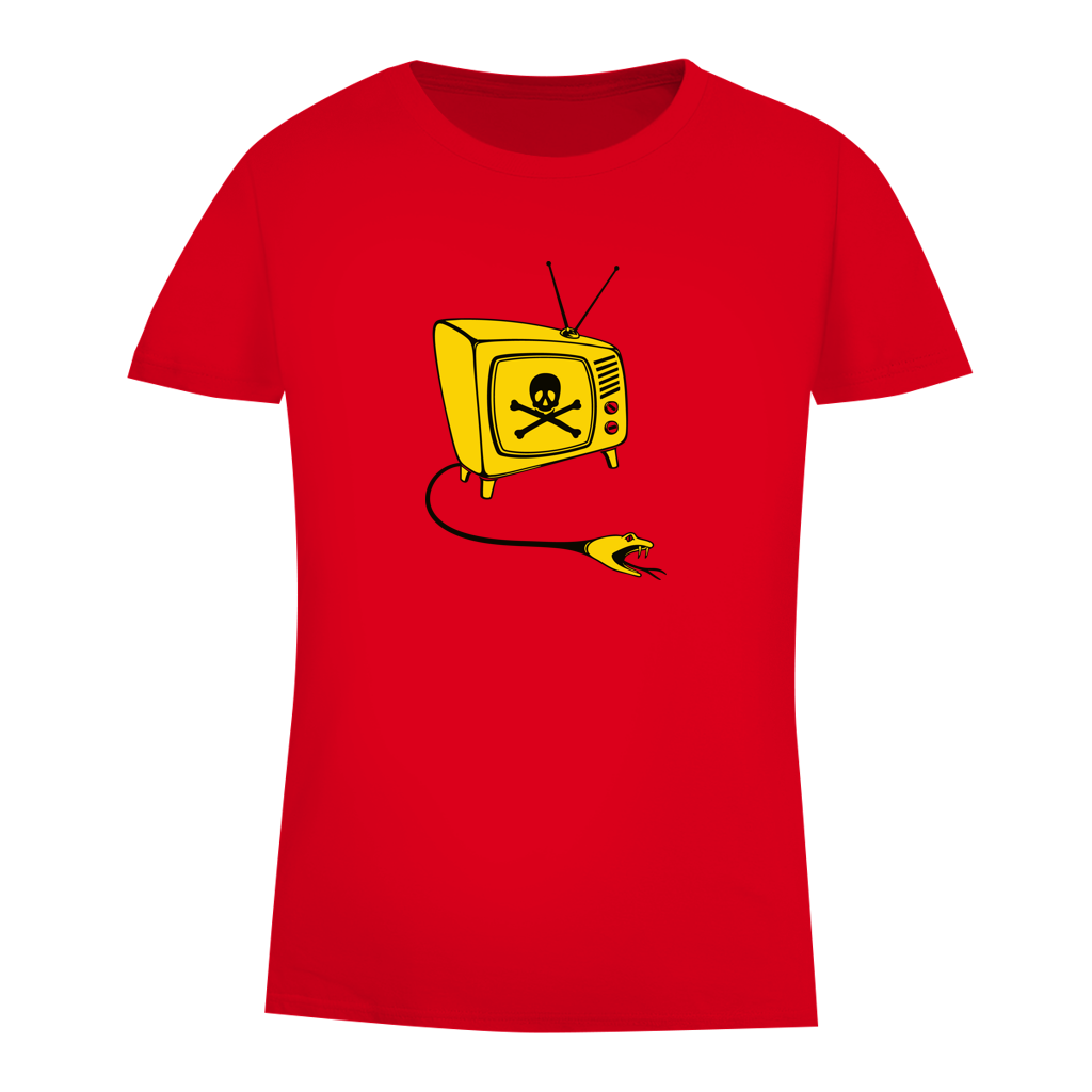 Damen Premium Bio T-Shirt Tell-Lie-Vision