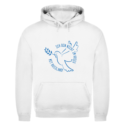 Unisex Hoodie Ich bin nicht im Krieg mit Russland!