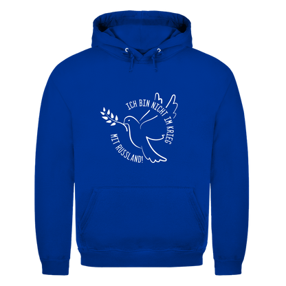 Unisex Hoodie Ich bin nicht im Krieg mit Russland!