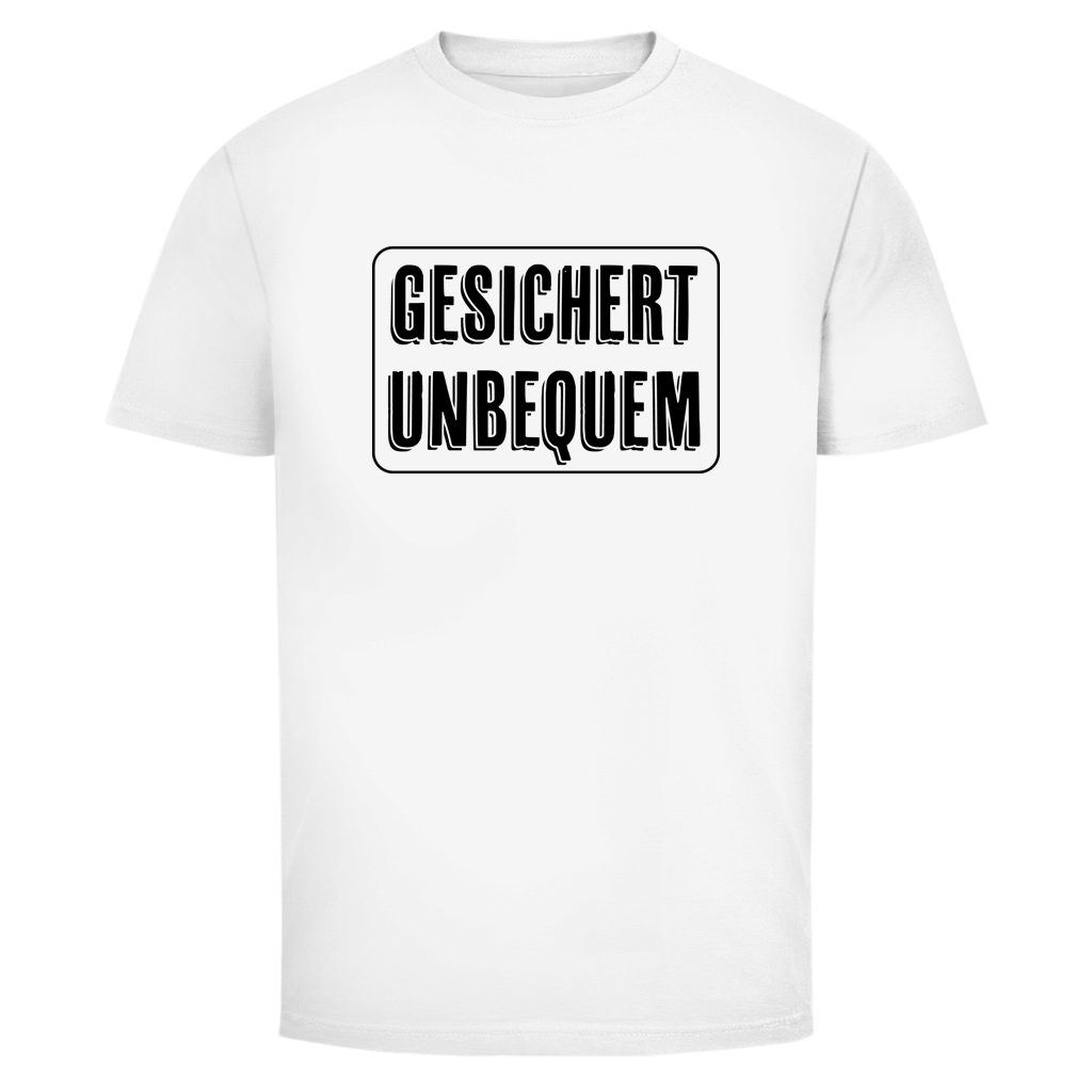 Herren T-Shirt Gesichert Unbequem