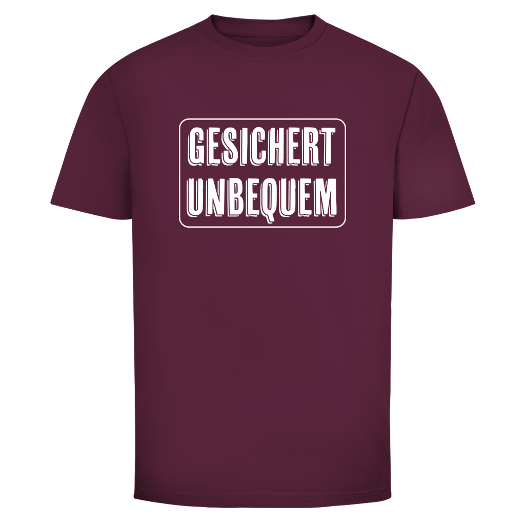 Herren T-Shirt Gesichert Unbequem